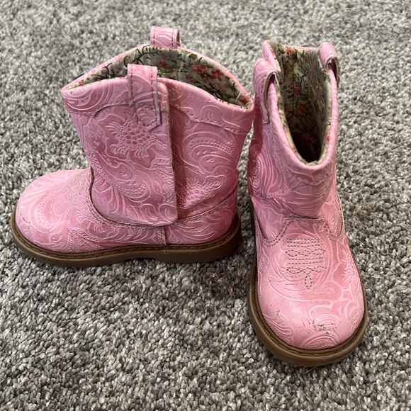 PINK COWBOY BOOTS for toddler - Picture 2 of 7